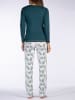 Melissa Brown Pyjama groen/wit