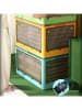 Joybos Inklapbare opbergkist wit/bruin - 28 l