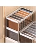 Joybos 11-delige set: kledingbox met scheidingswanden bruin - (B)25 x (H)40 x (D)20 cm