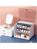 Joybos Kosmetik-Organizer in Weiß - (B)25,5 x (H)32 x (T)20,5 cm