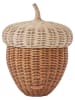OYOY mini Opbergmand "Acorn" bruin/beige - (H)37 x Ø 34 cm