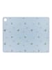 OYOY mini Placemat "Theo Dino" lichtblauw - (B)45 x (H)34 cm