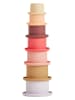 OYOY mini 7er-Set: Stapelbecher "Tawa" in Bunt - (H)24,5 x Ø8 cm - ab Geburt