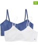 JAKO-O 2-delige set: bustiers wit/blauw