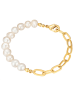 Perldesse Vergulde armband met parels