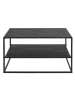 Lifa Living Salontafel "Dijon" zwart - (B)80 x (H)45 x (D)50 cm