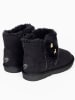 ISLAND BOOT Botki zimowe "Justine" w kolorze czarnym