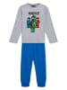 LEGO Pyjama in Grau/ Blau