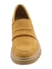 Heine Skórzane slippersy w kolorze żółtym
