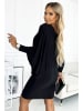 numoco Kleid in Schwarz