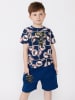 LEGO Shirt in Dunkelblau/ Rot/ Weiß