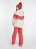 Protest Skijacke "Kate" in Creme/ Rot/ Rosa