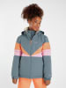 Protest Skijacke "Kate" in Grau/ Orange/ Rosa