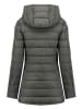 Geographical Norway Doorgestikte mantel "Astana" grijs