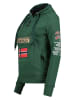 Geographical Norway Bluza "Gymclass" w kolorze zielonym