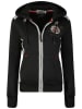 Geographical Norway Sweatvest "Girly lady" zwart