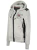Geographical Norway Sweatvest "Girly lady" grijs