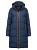 Geographical Norway Wintermantel "Bluma" in Dunkelblau