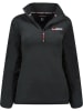 Geographical Norway Fleecepullover "Tug" in Schwarz