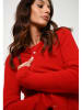 AUTHENTIC CASHMERE Kaszmirowy kardigan "Caron" w kolorze czerwonym