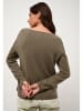AUTHENTIC CASHMERE Kaszmirowy sweter "Lanfon" w kolorze khaki