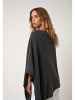 AUTHENTIC CASHMERE Kasjmieren poncho "Carra" antraciet