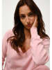 AUTHENTIC CASHMERE Kaschmir-Pullover "Giusalet" in Rosa