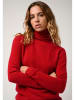 AUTHENTIC CASHMERE Kaschmir-Rollkragenpullover "Bise" in Rot