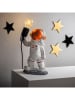 ABERTO DESIGN Lampa dekoracyjna "Astronaut" w kolorze białym - wys. 32 cm