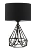 ABERTO DESIGN Tafellamp zwart - (H)41 x Ø 24 cm