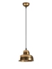 ABERTO DESIGN Lampa wisząca "Barceste " w kolorze złotym - wys. 20 x Ø 20 cm