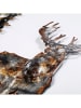 ABERTO DESIGN Wanddekor "Deer" - (B)65 x (H)79 cm