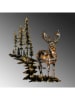 ABERTO DESIGN Wanddecoratie "Deer" - (B)65 x (H)79 cm