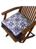 ABERTO DESIGN Kussen donkerblauw