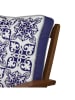 ABERTO DESIGN Kissen in Dunkelblau