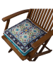 ABERTO DESIGN Kussen turquoise
