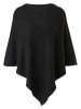 s.Oliver BLACK LABEL Poncho in Schwarz
