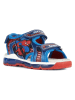 Geox Sandalen "Android" in Blau/ Rot
