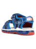 Geox Sandały "Android" w kolorze niebiesko-czerwonym