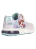 Geox Sneakersy "Spaceclub" w kolorze jasnoróżowym ze wzorem