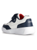 Geox Sneakersy "Illuminus" w kolorze granatowo-białym