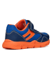 Geox Sneakers "Torque" in Blau/ Orange