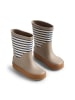 Wheat Gummistiefel "Juno" in Taupe/ Dunkelblau