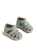 Wheat Leren enkelsandalen turquoise