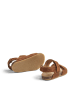 Wheat Skórzane sandały "Cameron" w kolorze jasnobrązowym