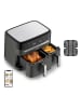 Tefal Heißluftfritteuse "Dual Easy Fry & Grill" in Schwarz