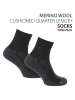 Norfolk 2er-Set: Trekkingsocken "Leodnardo" in Schwarz