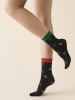 Gabriella 2er-Set: Socken "Christmas" in Schwarz - 50 DEN