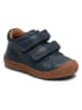 bisgaard Leren loopleerschoenen "Hale" donkerblauw