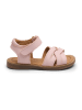 bisgaard Leren sandalen "Becca" lichtroze